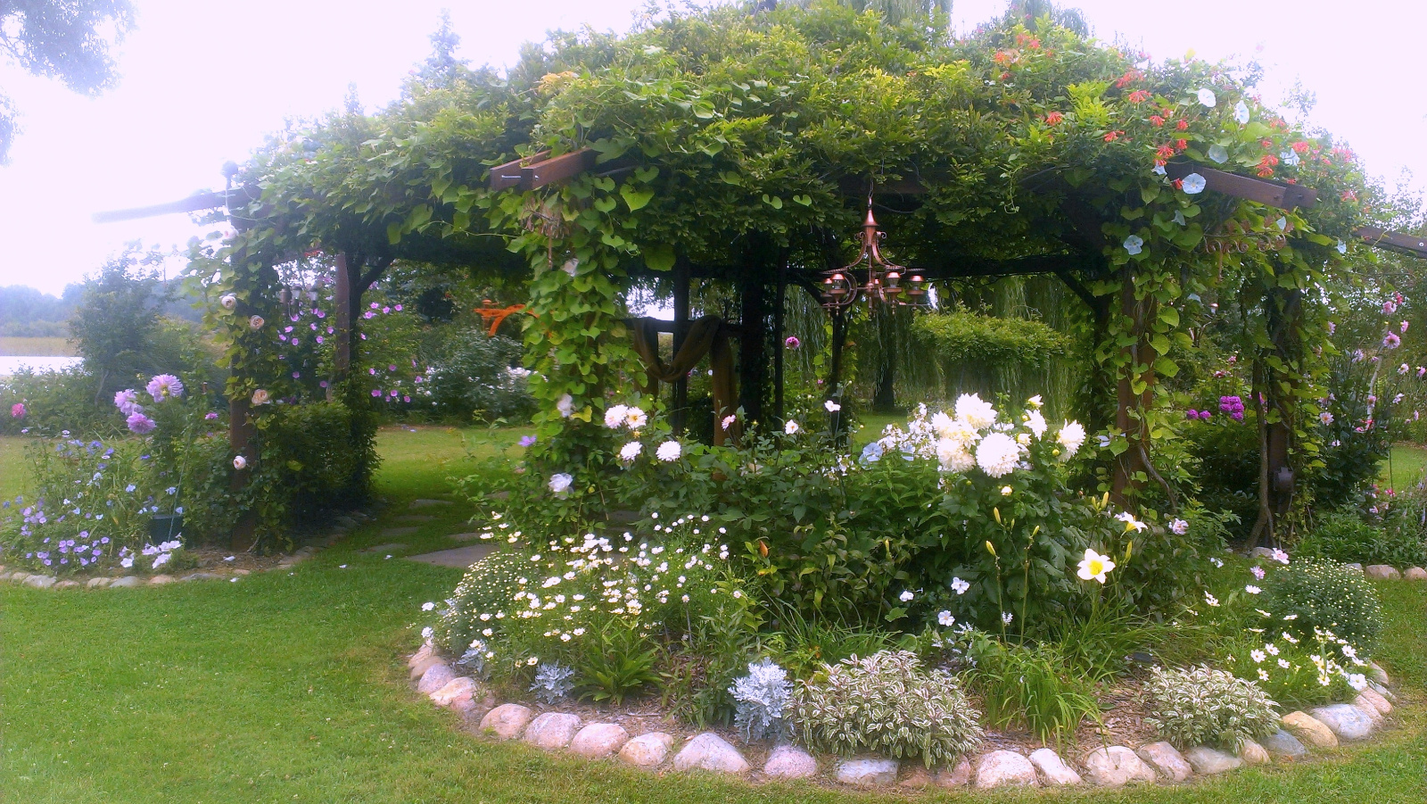 End of the month Flowering Gazebo